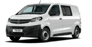 Renting Opel Vivaro Doble Cabina 6 plazas Talla M 120cv
