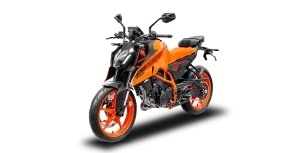 Renting KTM Duke 390