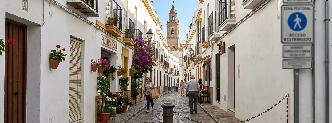 ¿Qué calles están restringidas en Cádiz?