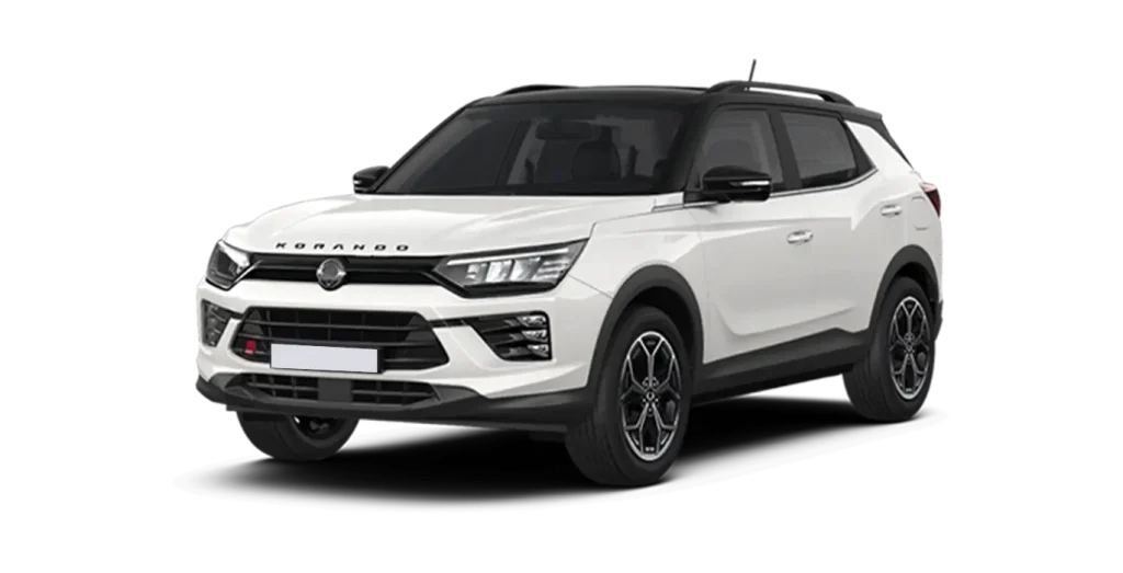 KGM-Korando-G15-Urban-Plus-4x2-blanco-sin-matricula